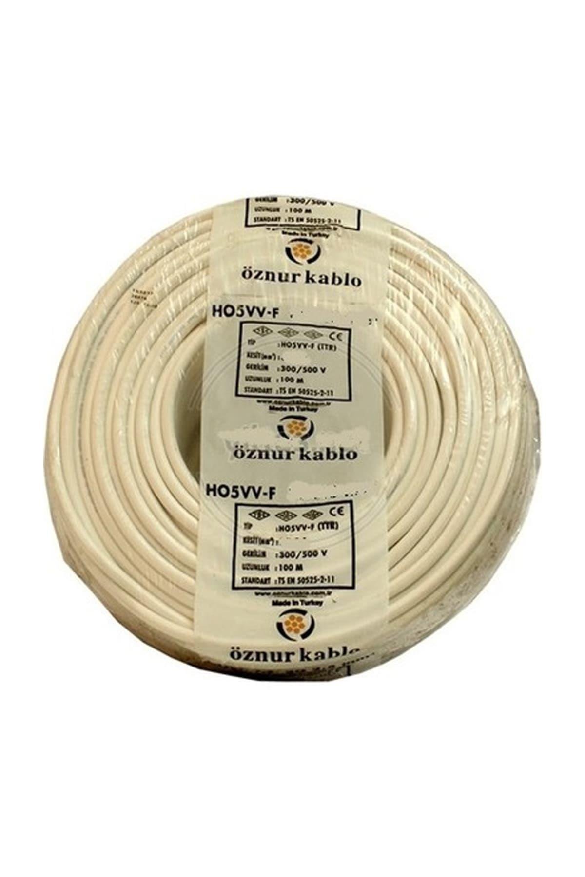Öznur 3*1 Mm Ttr Elektrik Kablosu 100 Metre |Aydınlatmacım|Elektrik Kabloları|ÖZNUR|CKR-K054