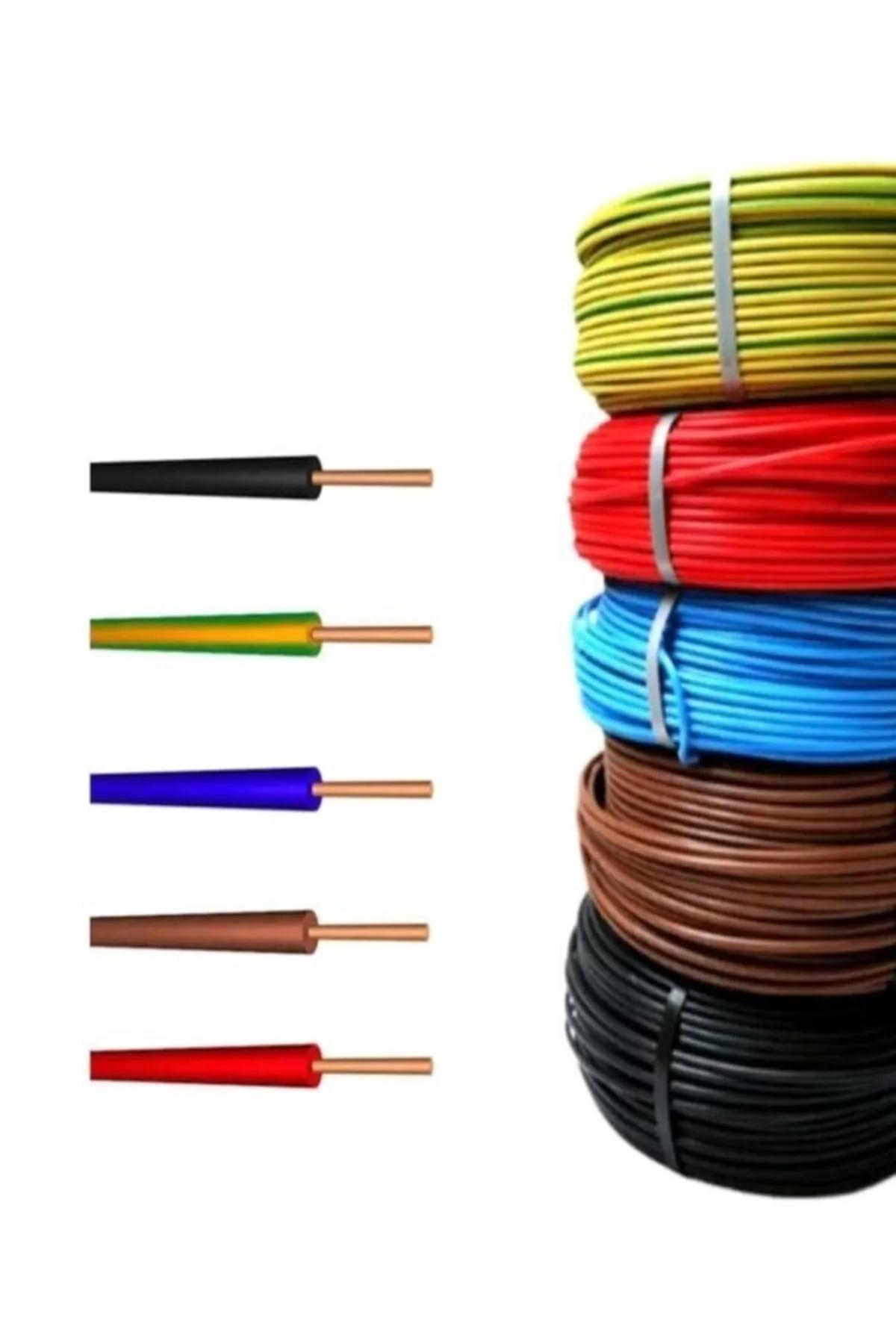 Uygun Fiyatlı 6 Mm Nya Elektrik Kablosu Mavi 100 Metre | Aydınlatmacım|Elektrik Kabloları|ALTIN|CKR-K017