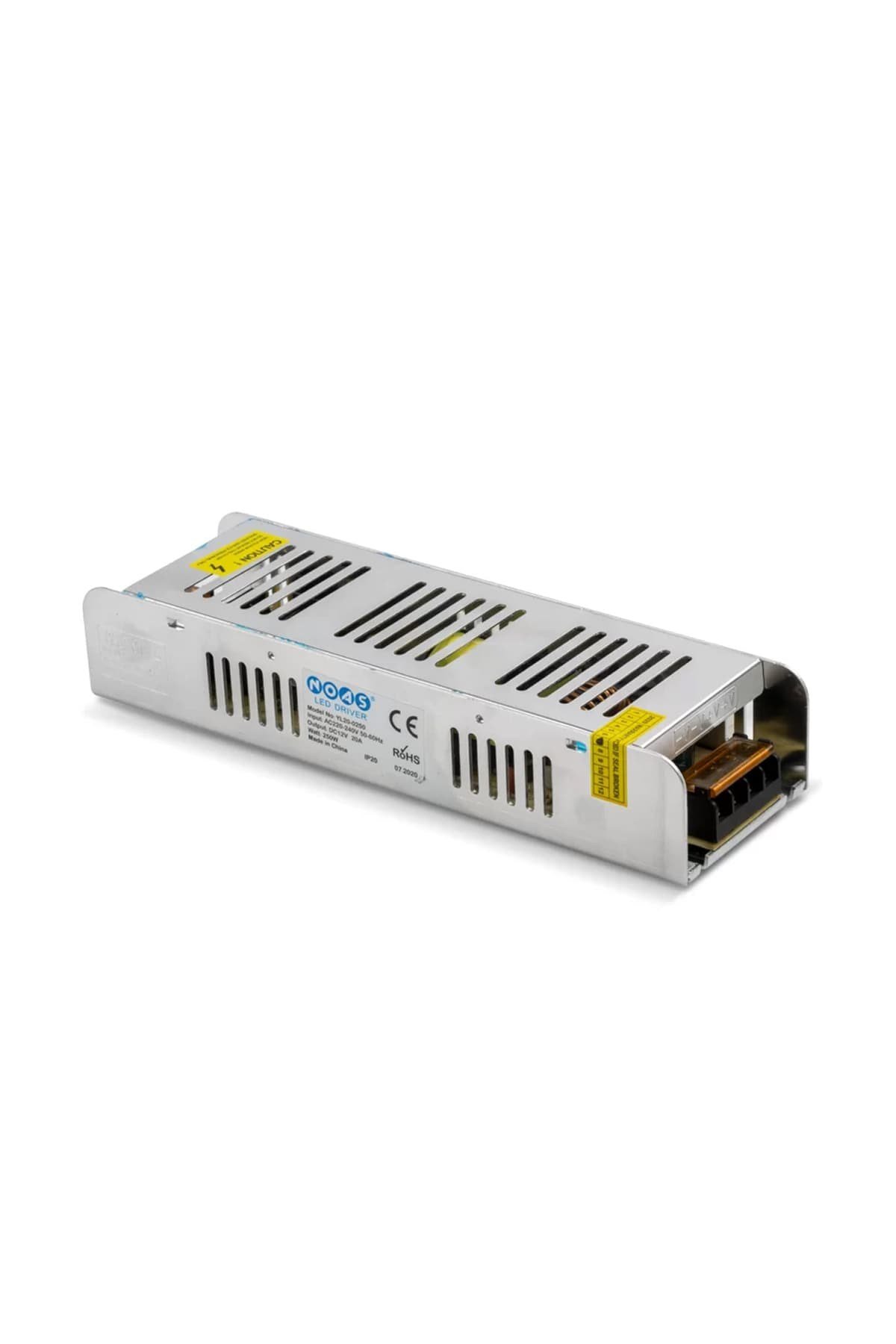 Uygun Fiyatlı Noas 20A Led Trafosu 2500W Yl20-0250 | Aydınlatmacım|Şerit Ledler ve Trafoları|NOAS|YL20-0250
