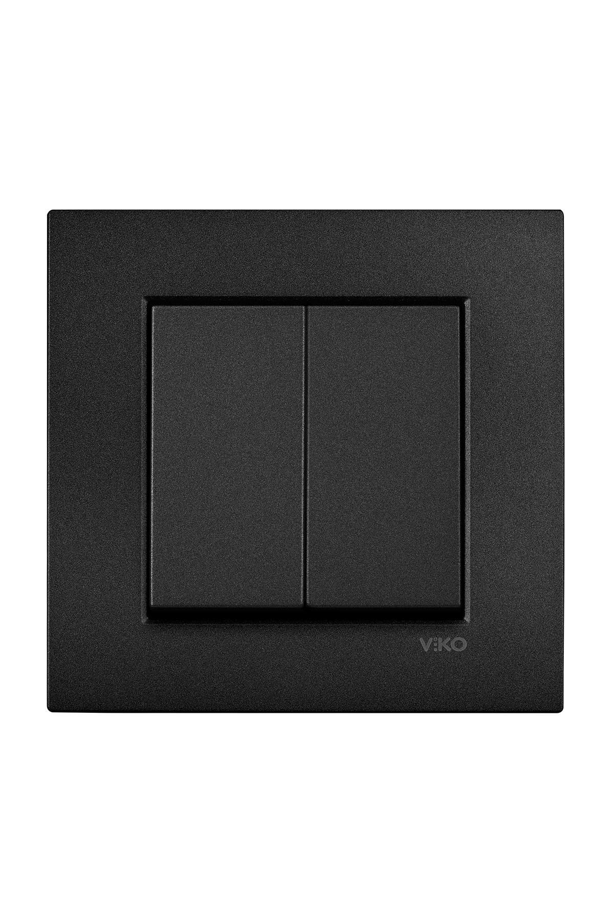 VİKO NOVELLA SİYAH KOMÜTATÖR DÜĞME + MEKANİZMA