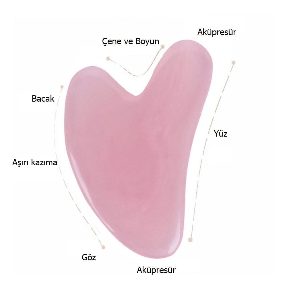 Gua Sha Rose Quatz 