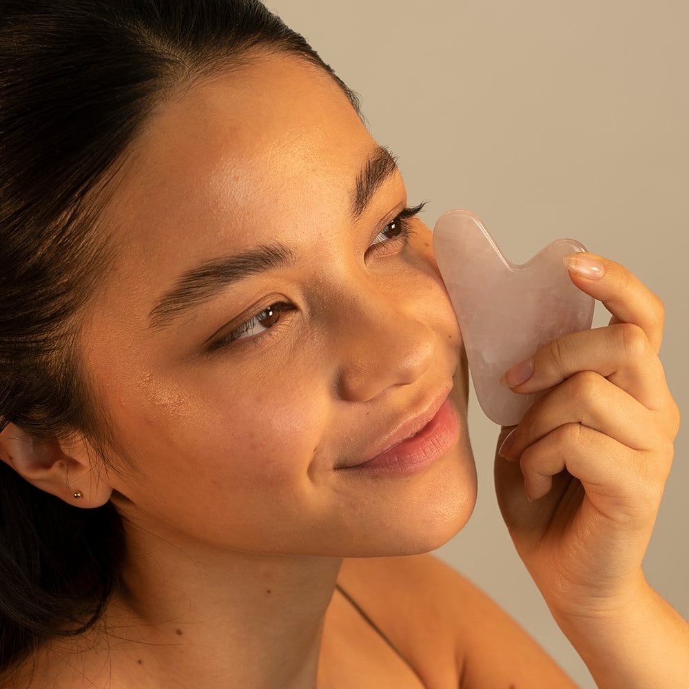 Gua Sha Rose Quatz 