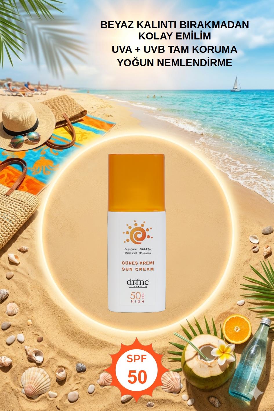Güneş Kremi 50 SPF