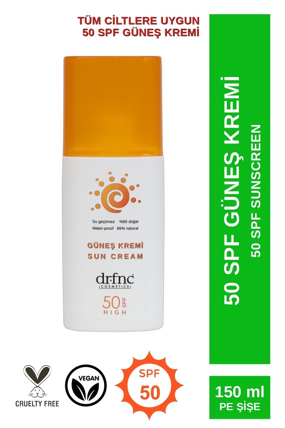 Güneş Kremi 50 SPF