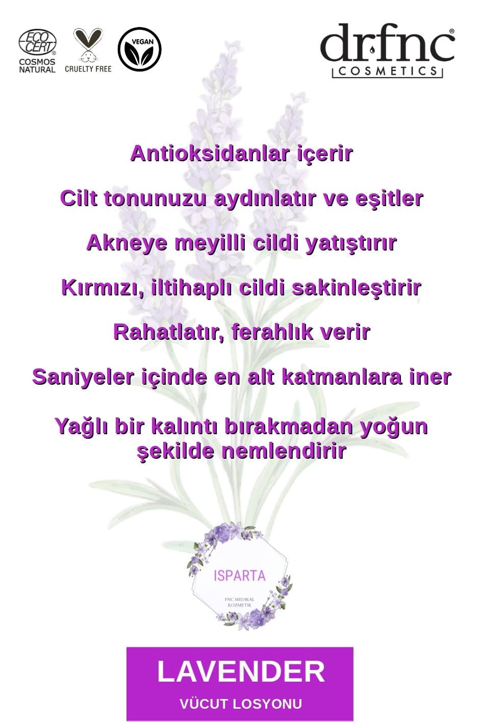 LAVENDER Vücut Losyonu