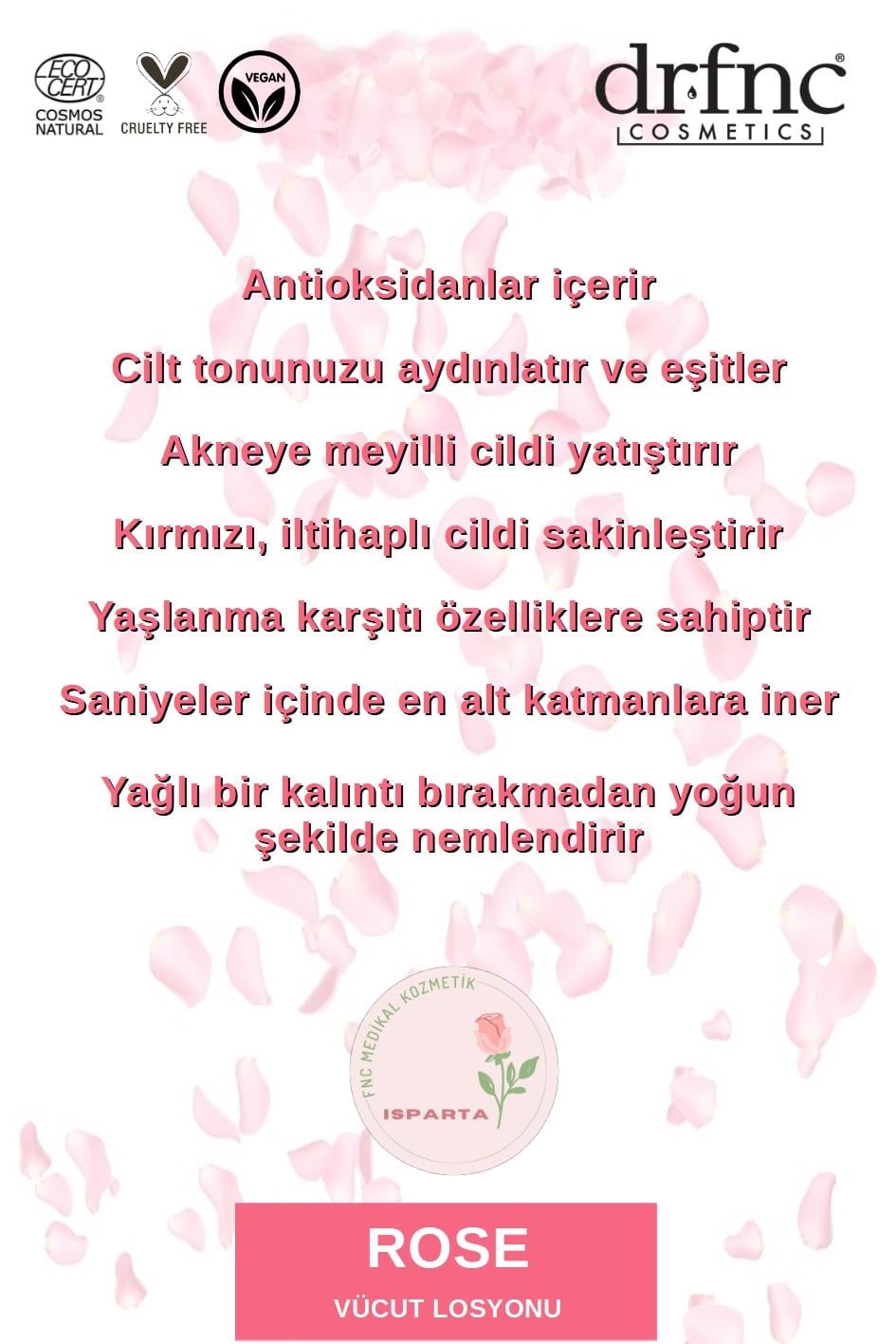 ROSE Vücut Losyonu