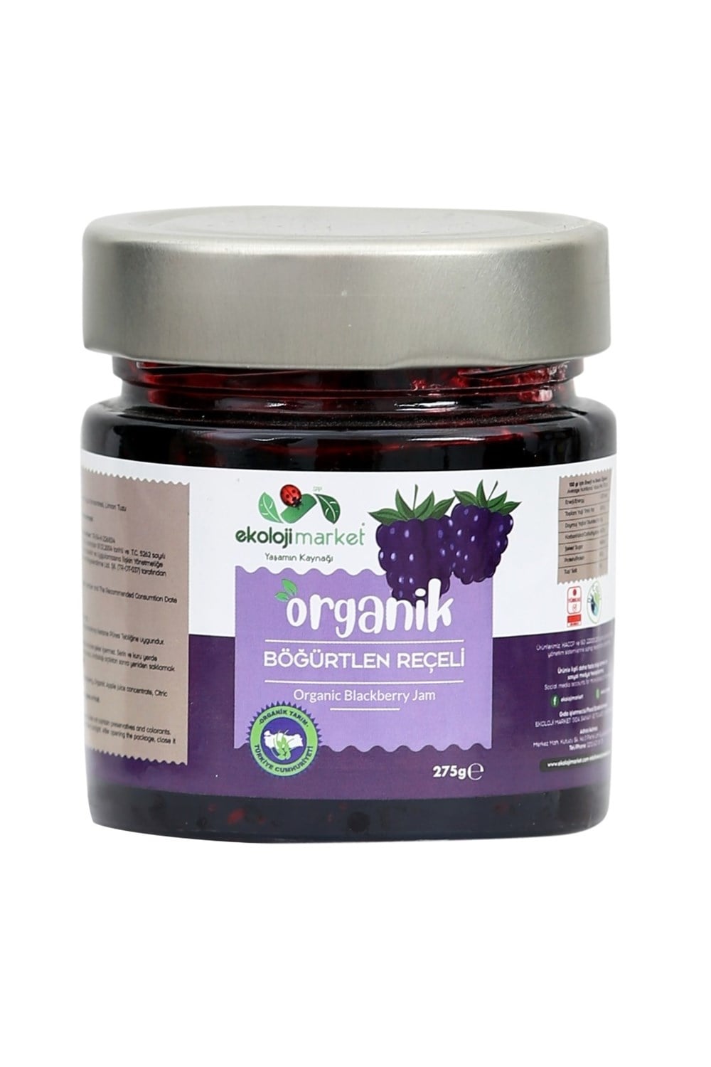 ORGANİK BÖĞÜRTLEN REÇELİReçel ve Marmelat