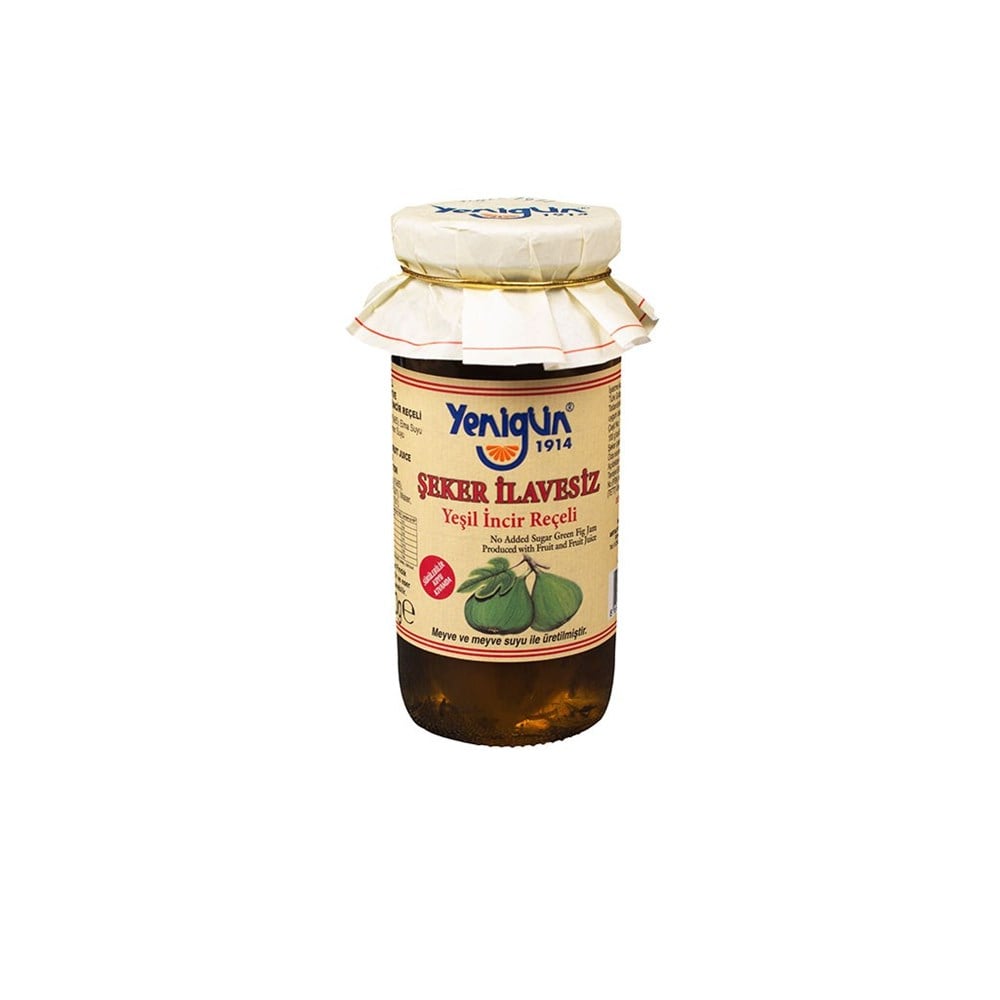 ORGANİK YEŞİL İNCİR REÇELİ 290 GR ŞEKER İLAVESİZReçel ve Marmelat