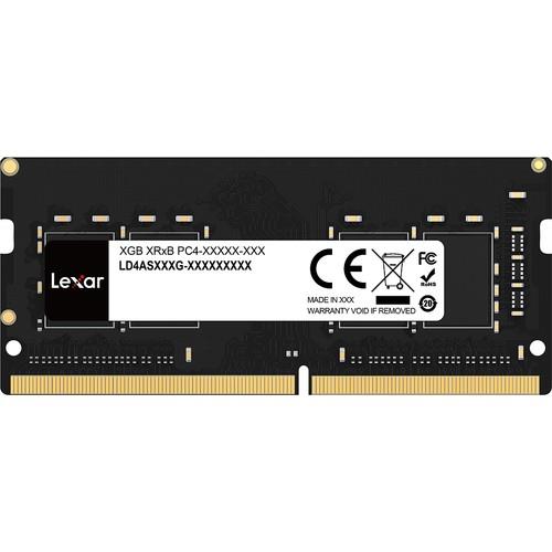 Lexar 32GB DDR4  SODIMM 3200Mhz CL22 1.2V Notebook Bellek LD4AS032G-B3200GSST Bellek (Ram) LEXAR LD4AS032G-B3200GSST Distribütör EXCEL|7143875881794 Lexar 32GB DDR4  SODIMM 3200Mhz CL22 1.2V Notebook Bellek LD4AS032G-B3200GSST