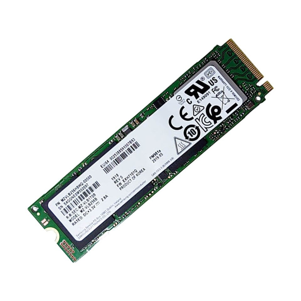 Samsung 256GB 2000MB-1000MB/S M.2 NVMe SSD (MZ-VLB256B)
