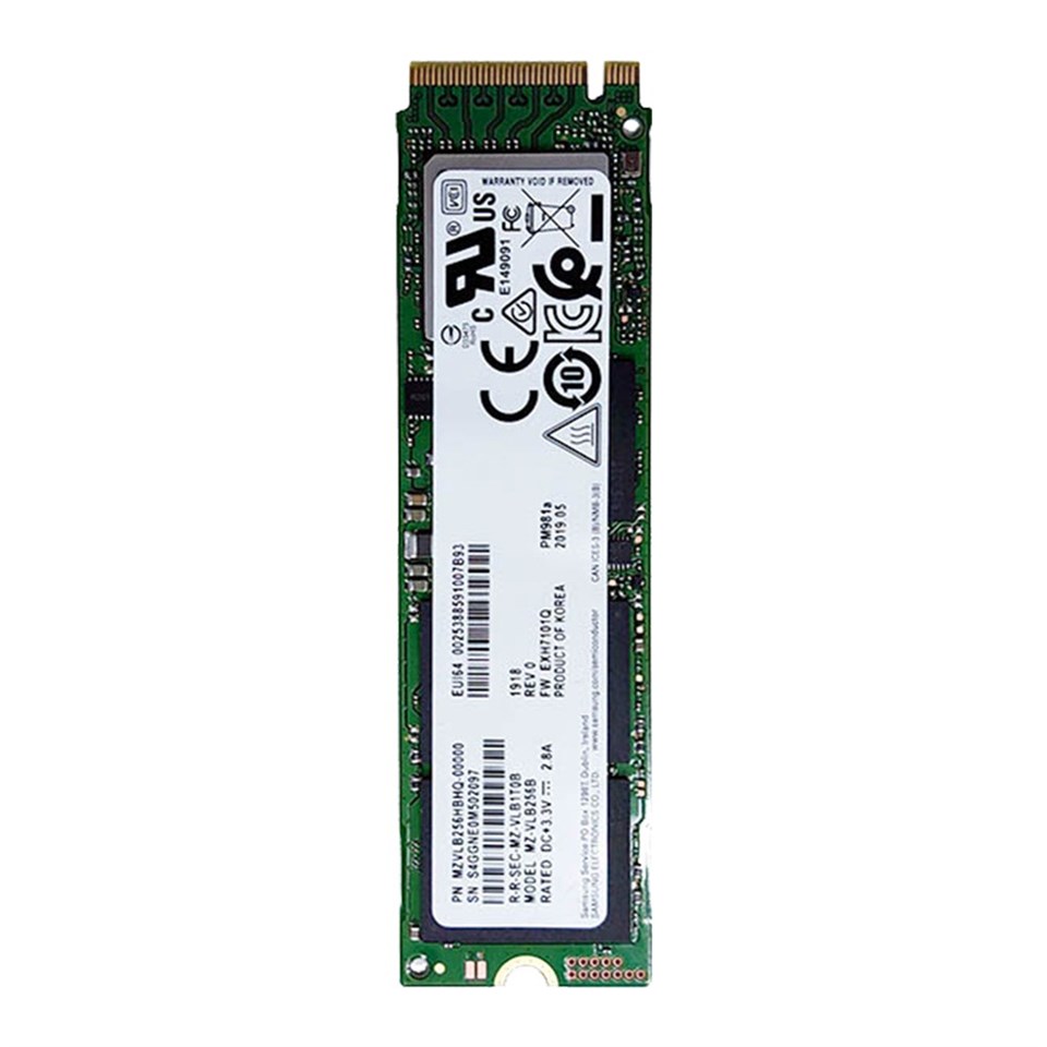 Samsung 256GB 2000MB-1000MB/S M.2 NVMe SSD (MZ-VLB256B)