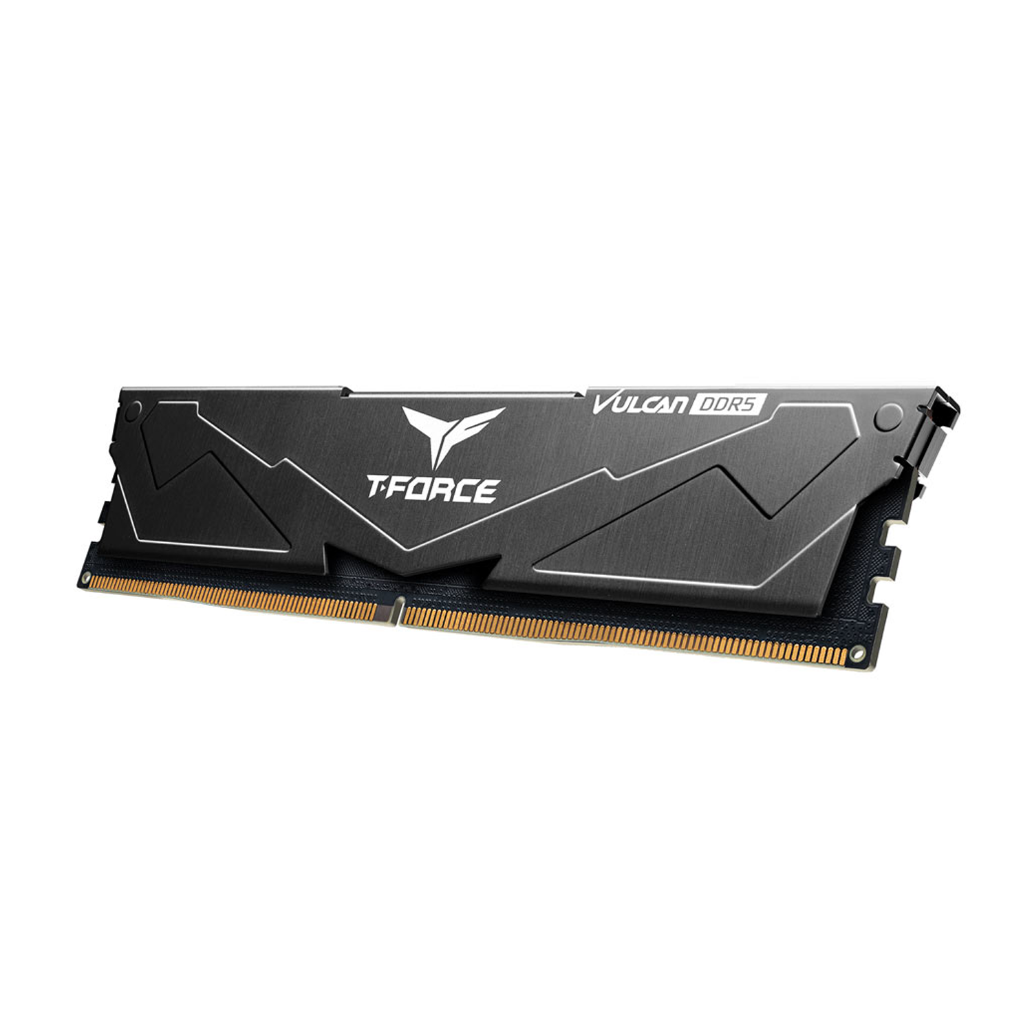 Team T-Force Vulcan Black 16GB 6000Mhz DDR5 CL38 Gaming Ram FLBD516G6000HC38J01 Bellek (Ram) Team FLBD516G6000HC38J010 Distribütör  Team T-Force Vulcan Black 16GB 6000Mhz DDR5 CL38 Gaming Ram FLBD516G6000HC38J01