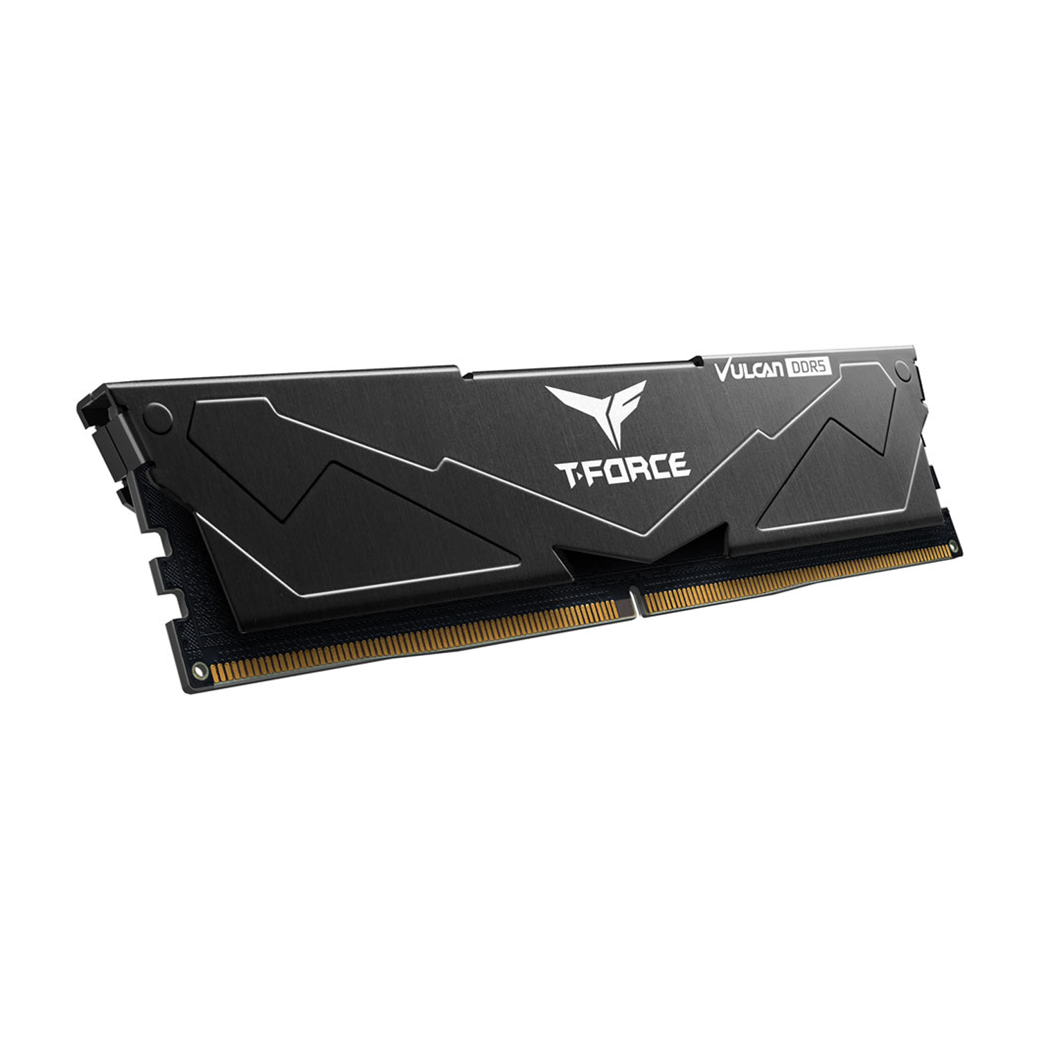 Team T-Force Vulcan Black 16GB 6000Mhz DDR5 CL38 Gaming Ram FLBD516G6000HC38J01 Bellek (Ram) Team FLBD516G6000HC38J010 Distribütör  Team T-Force Vulcan Black 16GB 6000Mhz DDR5 CL38 Gaming Ram FLBD516G6000HC38J01