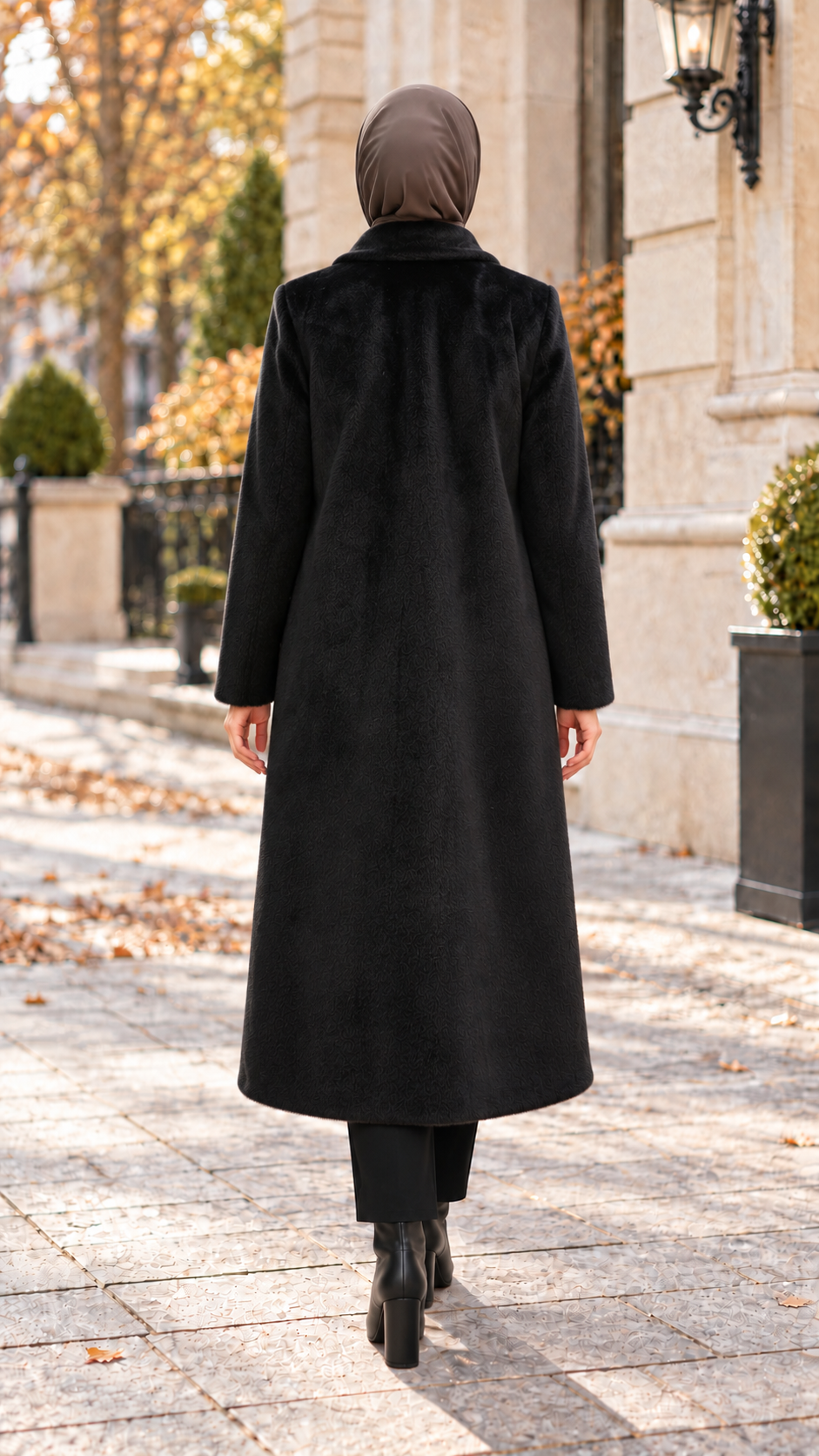 UZUN KABAN-SİYAH