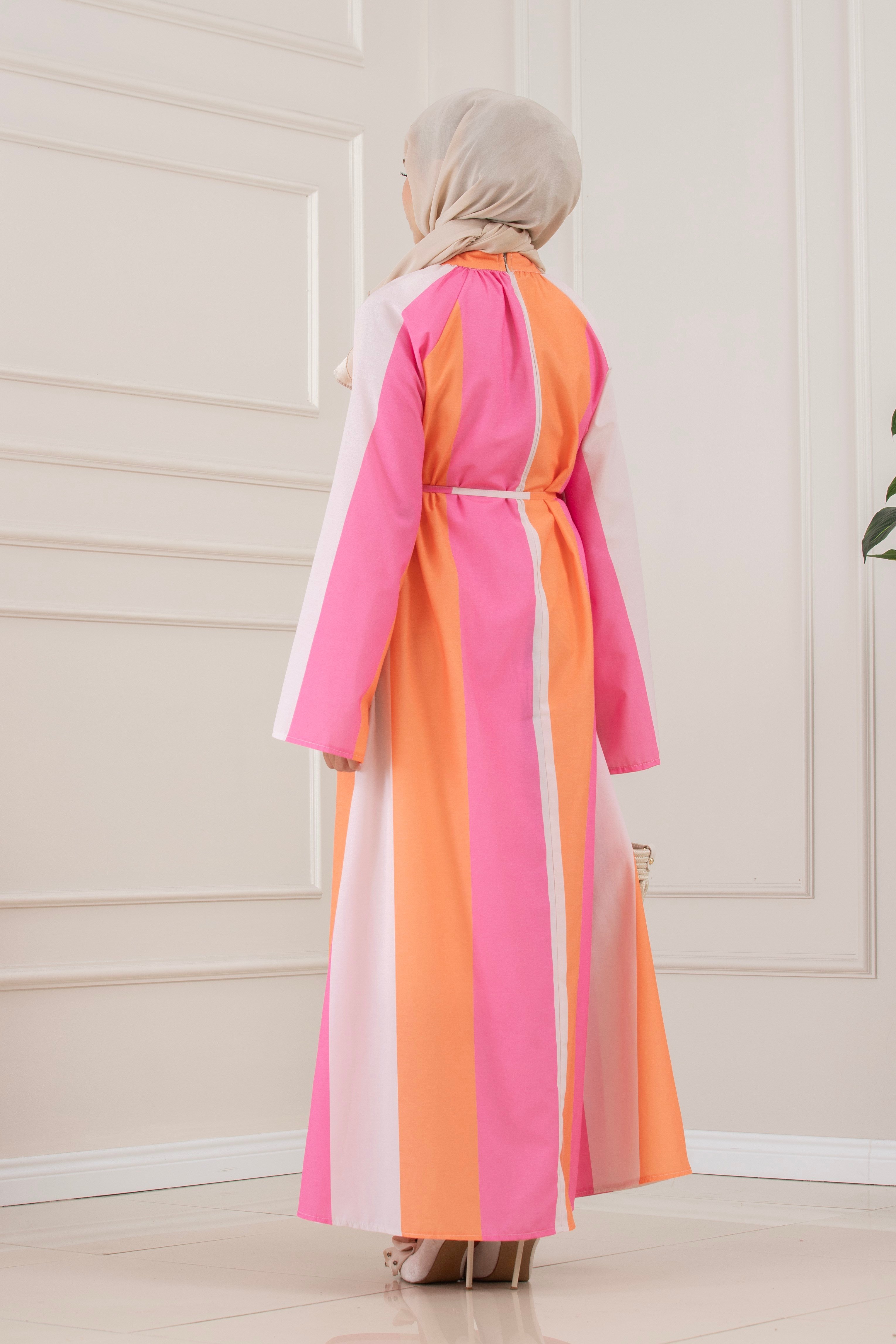 ELBİSE 1-PEMBE