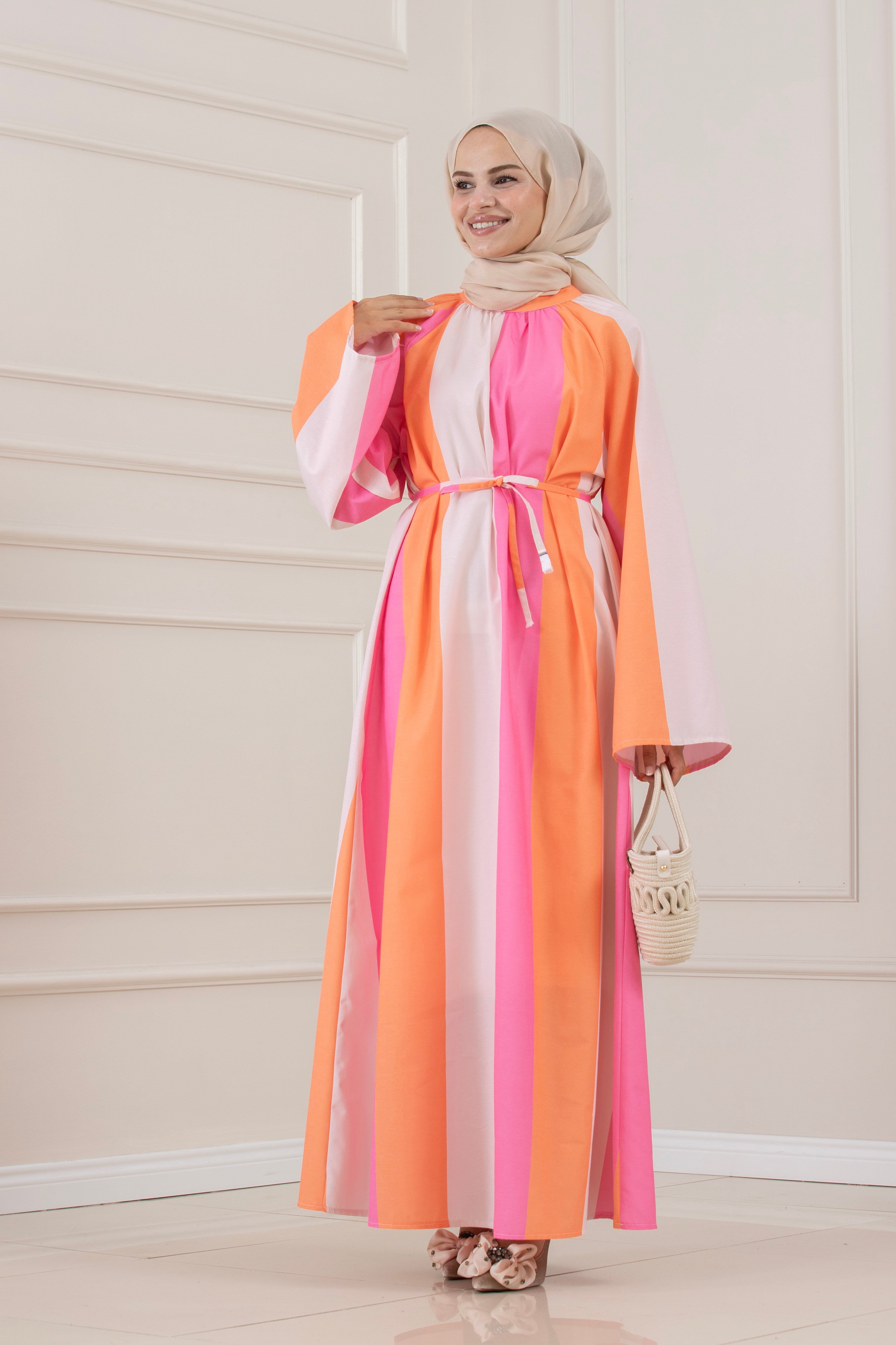 ELBİSE 1-PEMBE