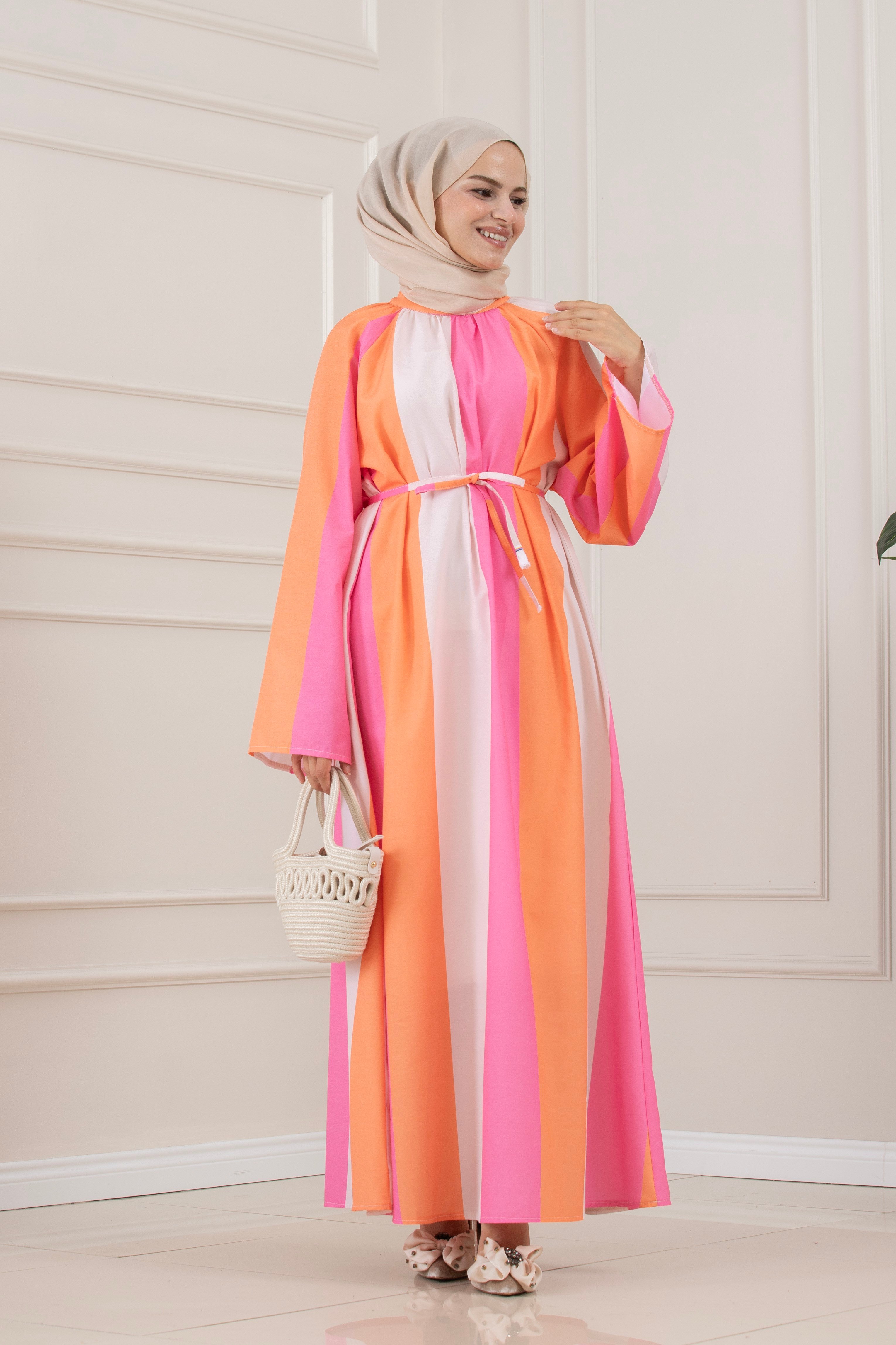 ELBİSE 1-PEMBE