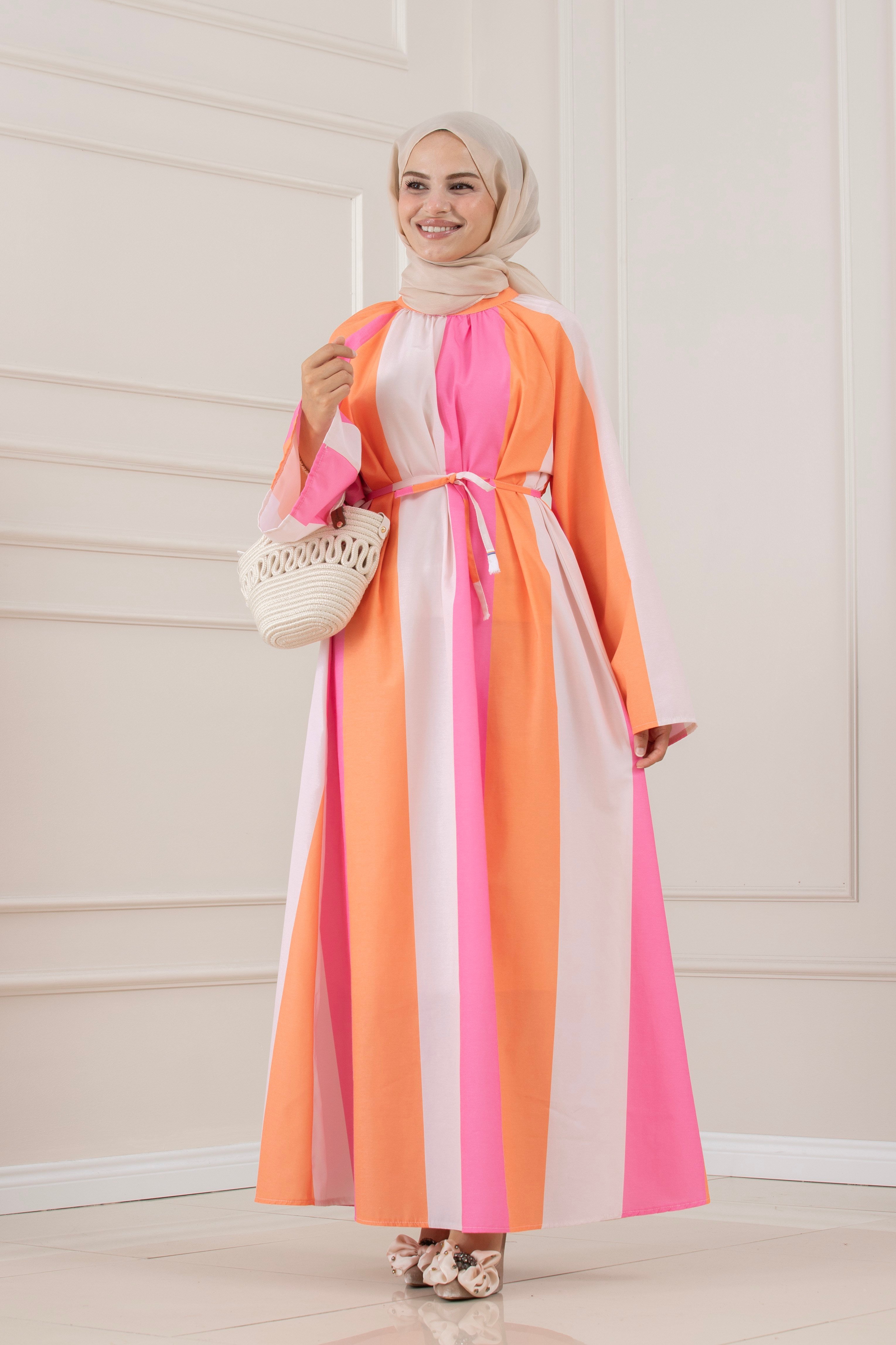 ELBİSE 1-PEMBE