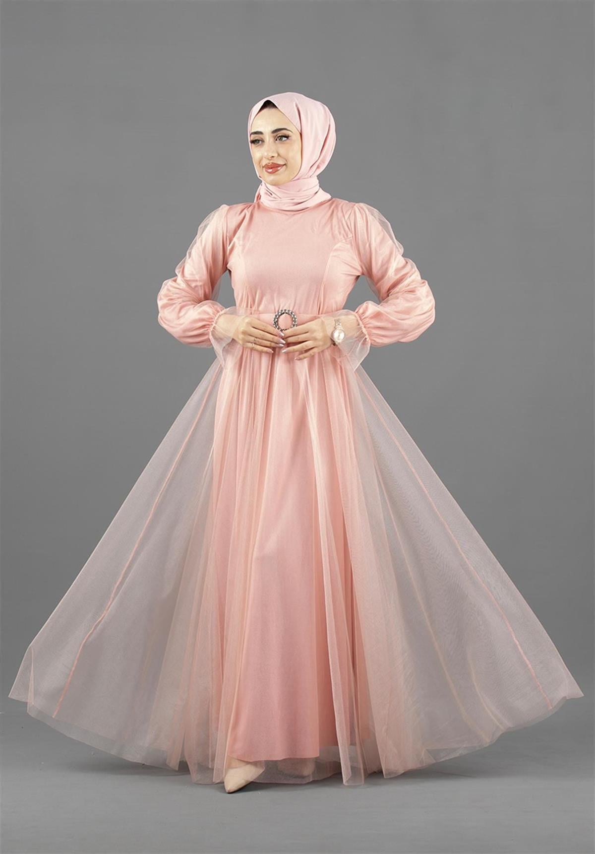 Peri Model Abiye-Şeker Pembe