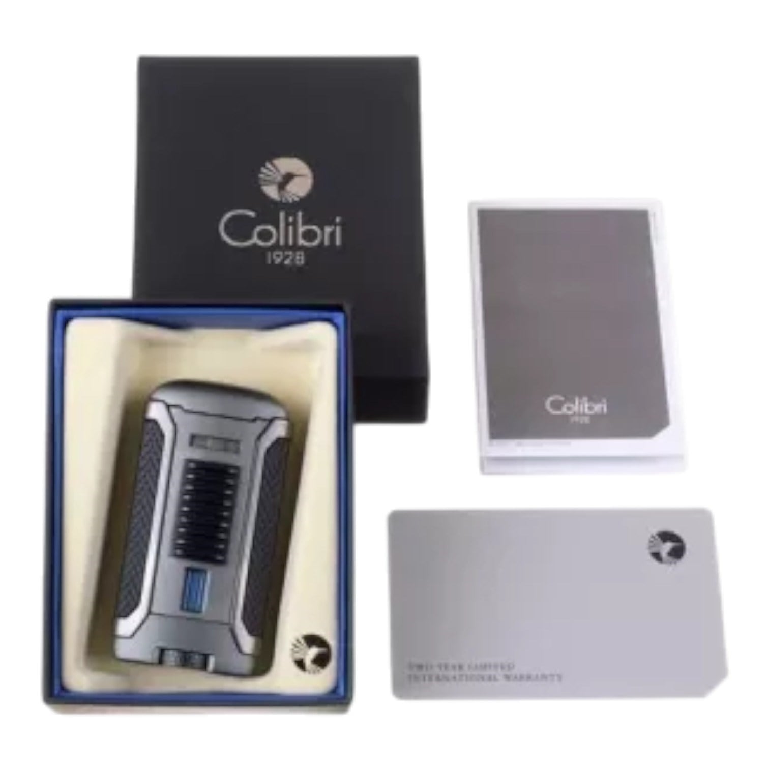 Colibri Apex Matte Dark Grey Tek Torch Puro Çakmağı