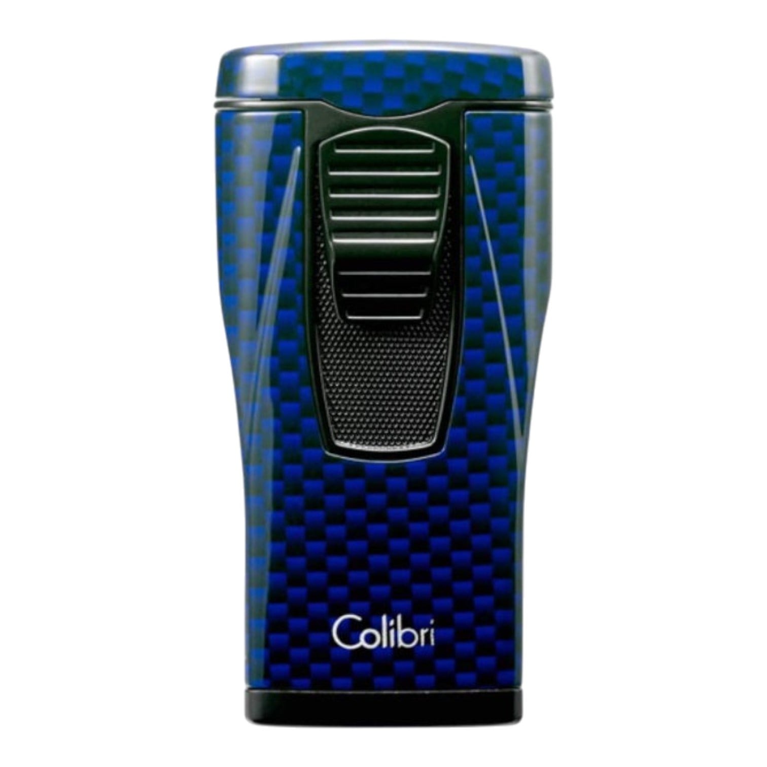 Colibri Monaco  Carbon Fiber Blue Üç Torch Puro Çakmağı