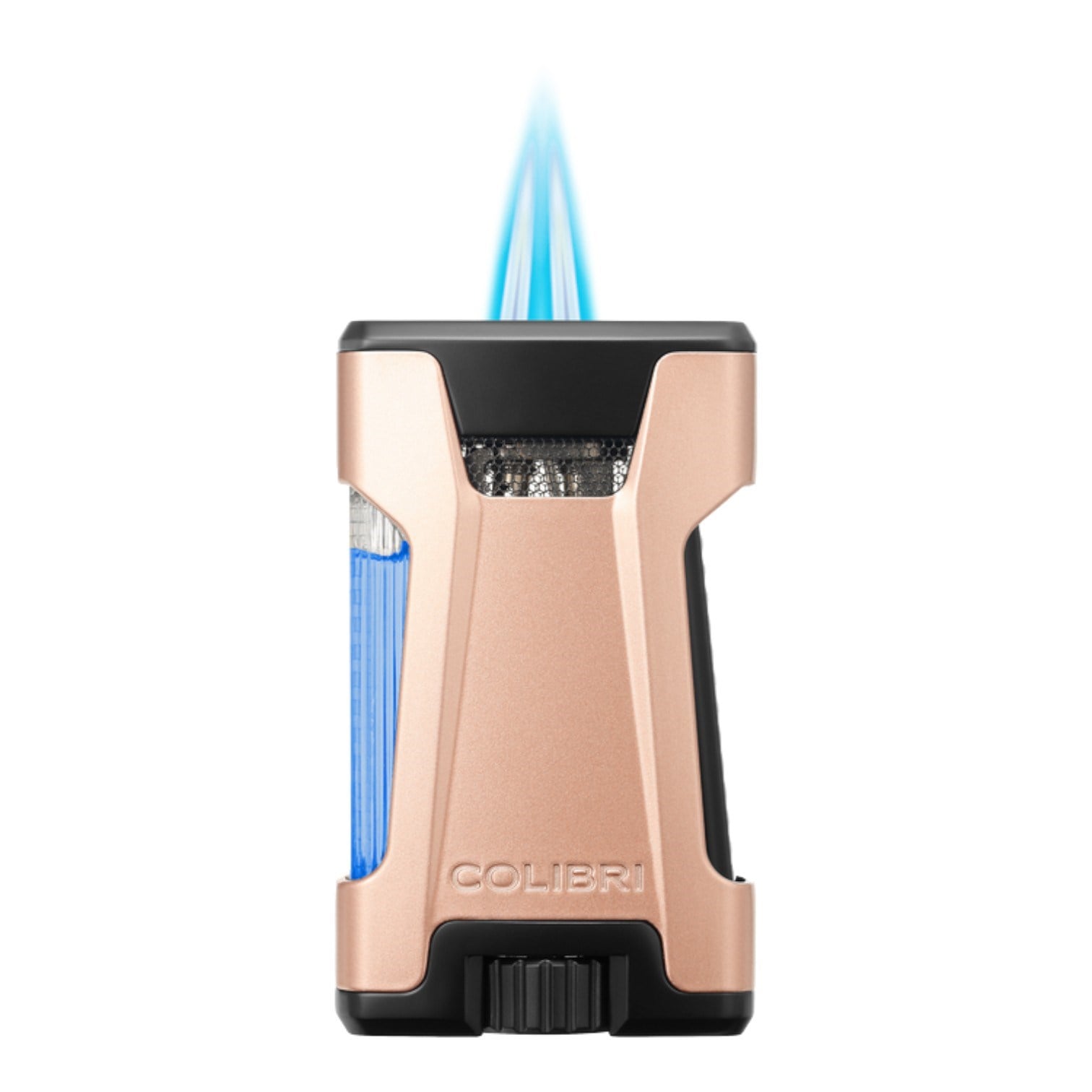 Colibri Rebel Rose Gold Çiftli Torch Alevli Puro Çakmağı