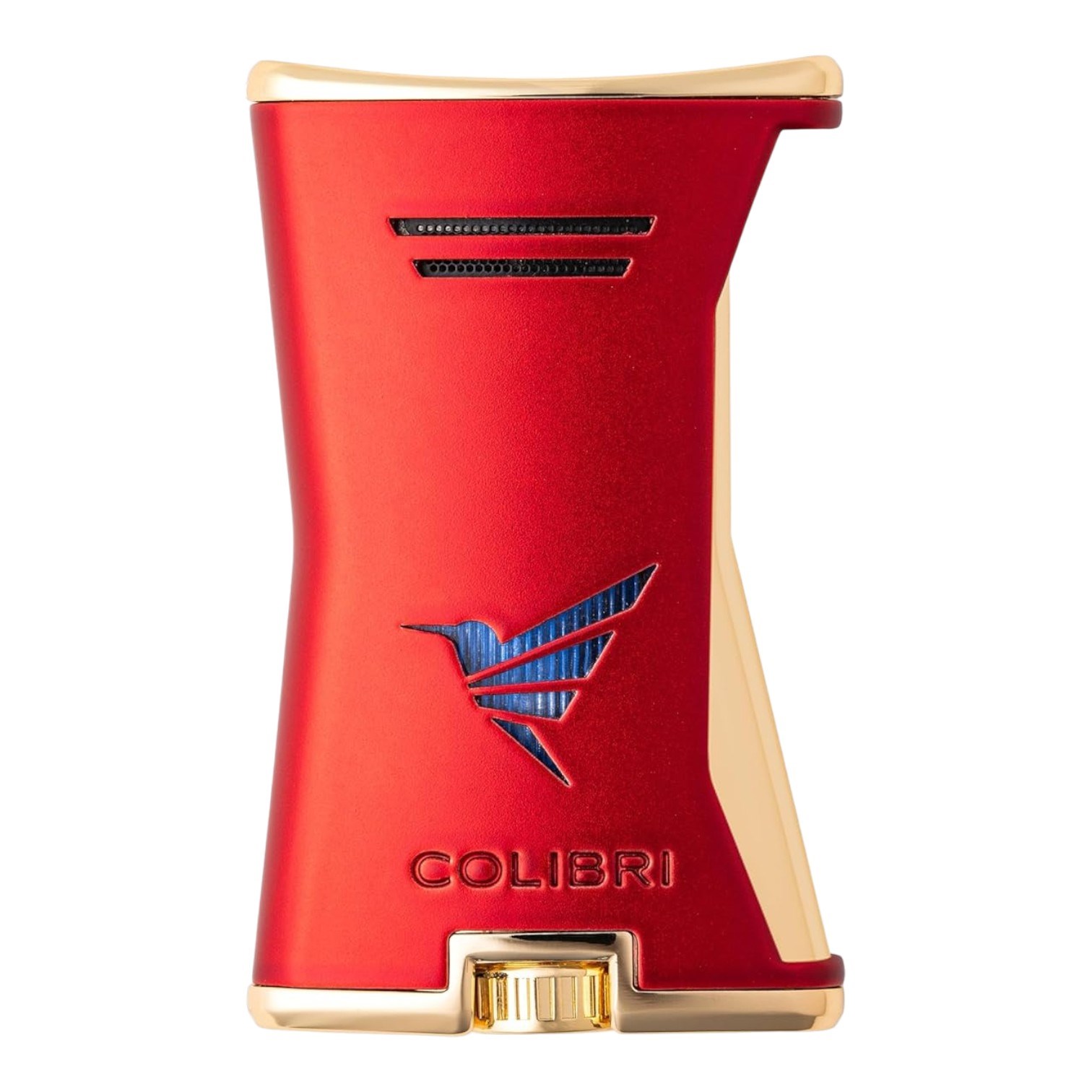 Colibri Slim Kırmızı/Gold Tek Alevli Puro Çakmağı