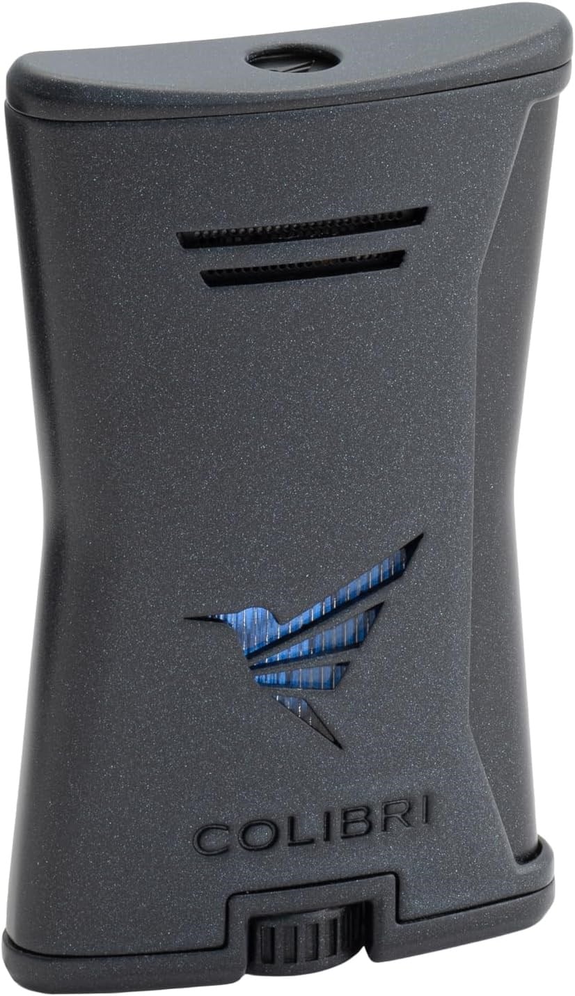 Colibri Slim Siyah Tek Alevli Puro Çakmağı