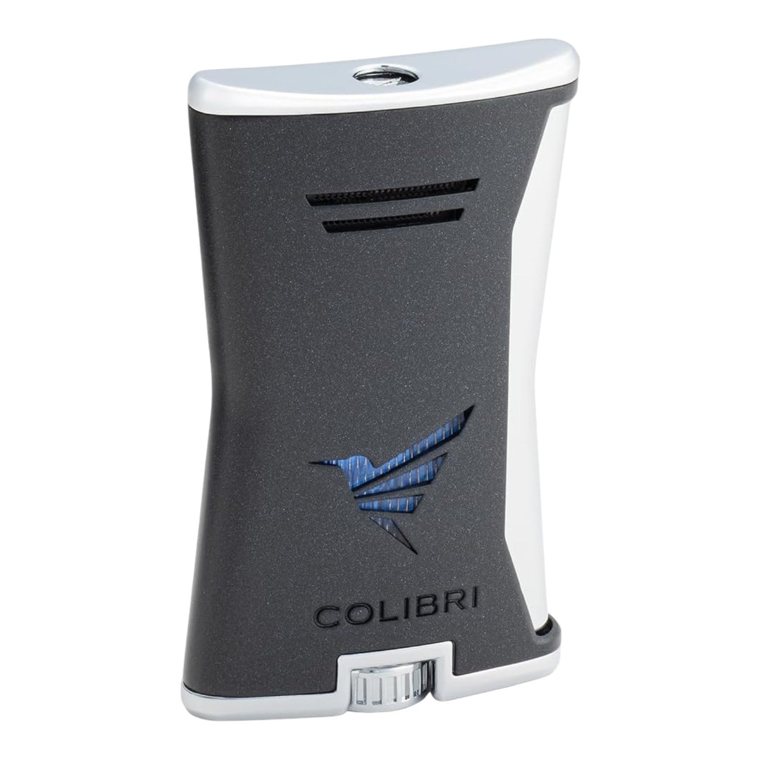 Colibri Slim Siyah/Krom Tek Alevli Puro Çakmağı