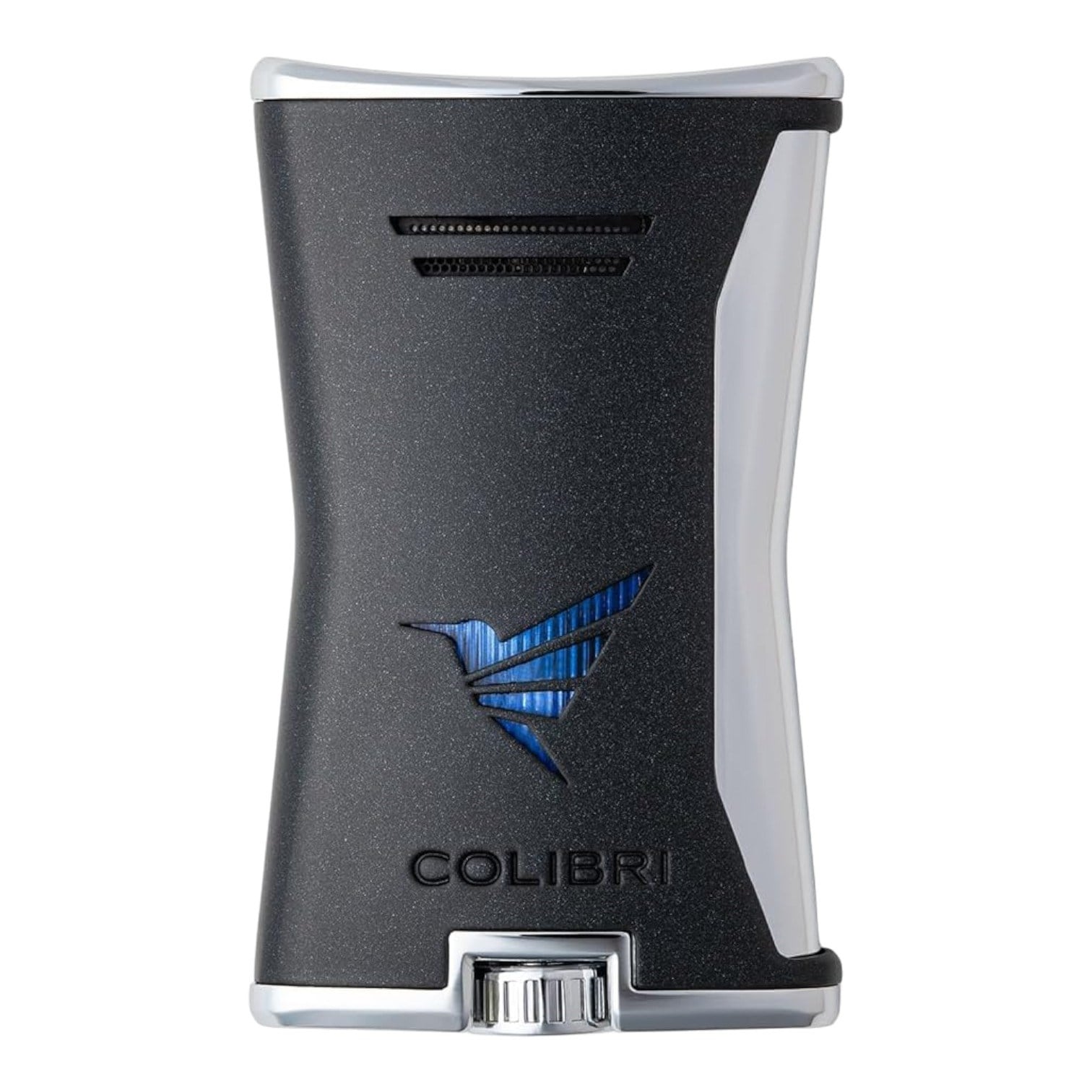 Colibri Slim Siyah/Krom Tek Alevli Puro Çakmağı
