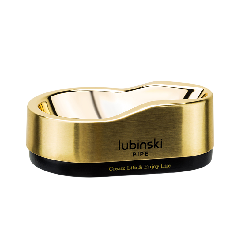 Lubinski Metal Pipo Standı/Sehpası Gold