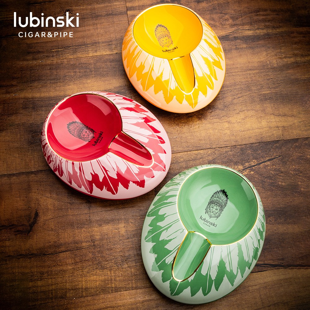 Lubinski New Design Oval Tekli Seramik Puro Küllüğü Sarı