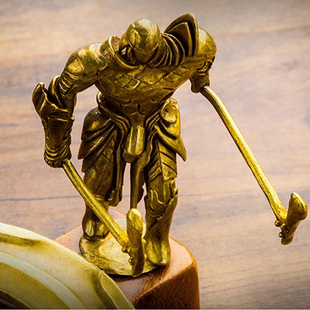 Lubinski Special Edition Horse Shoe Knight Tekli Metal-Ahşap Puro Küllüğü