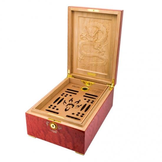 Lubinski Special Edt. Red Dragon Claw Humidor Puro Kutusu 110s