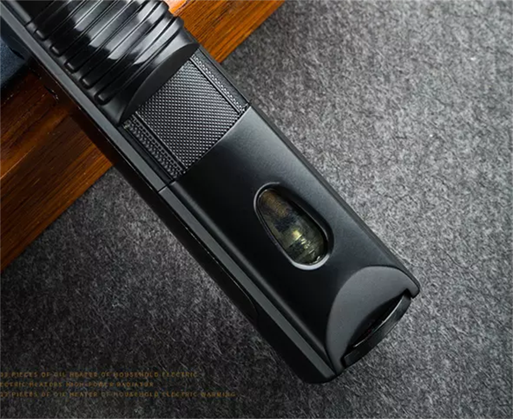 Lubinski Tek Torch Delicili Puro Çakmağı Gunmetal-Siyah