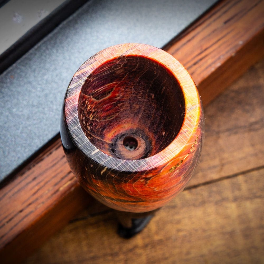 Lubinski Yeni Briar Puro Ağızlığı 8mm Filtreli Flame (40-49 Ring)