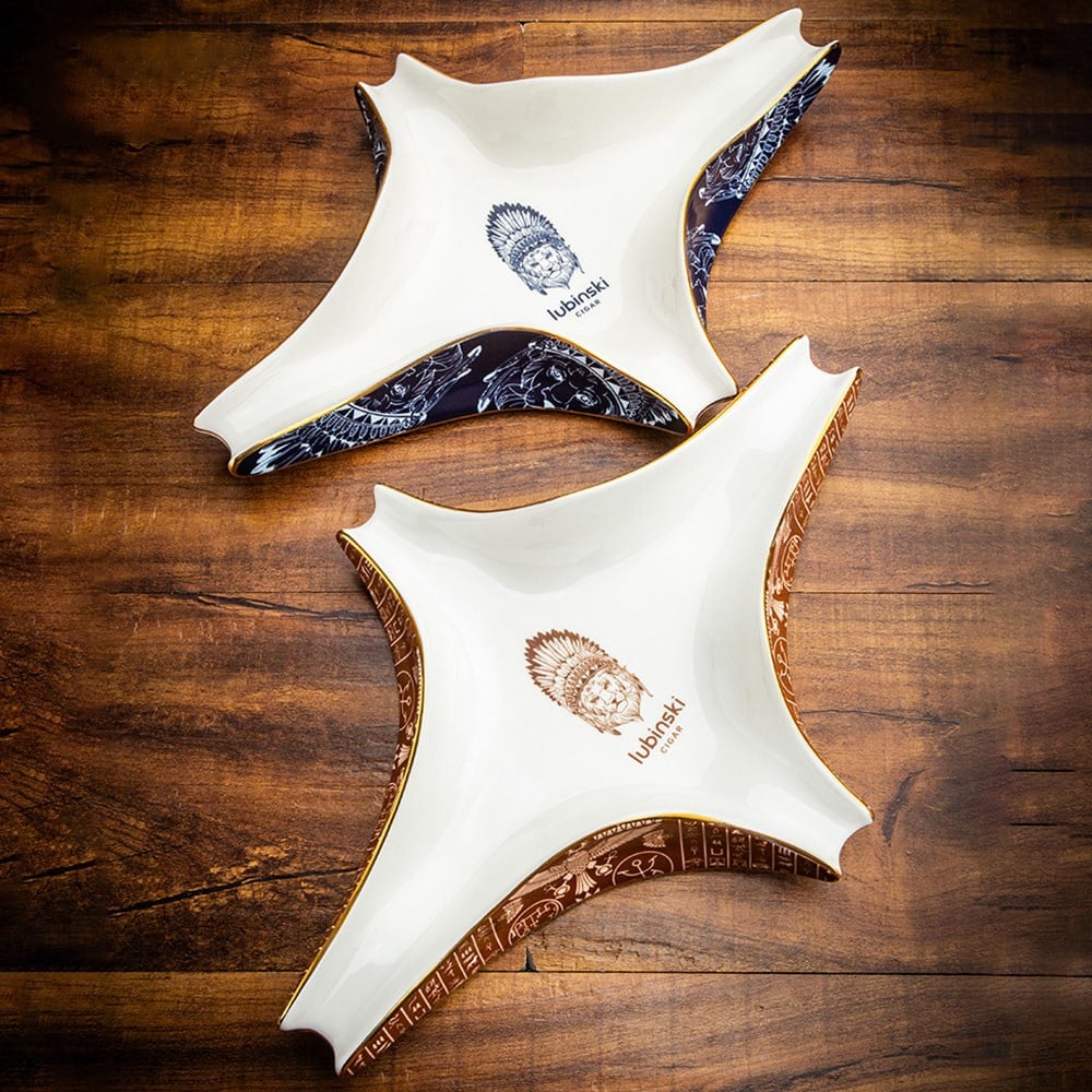 Lubinski Yeni Seri Star Design Seramik Puro Küllüğü Kahve