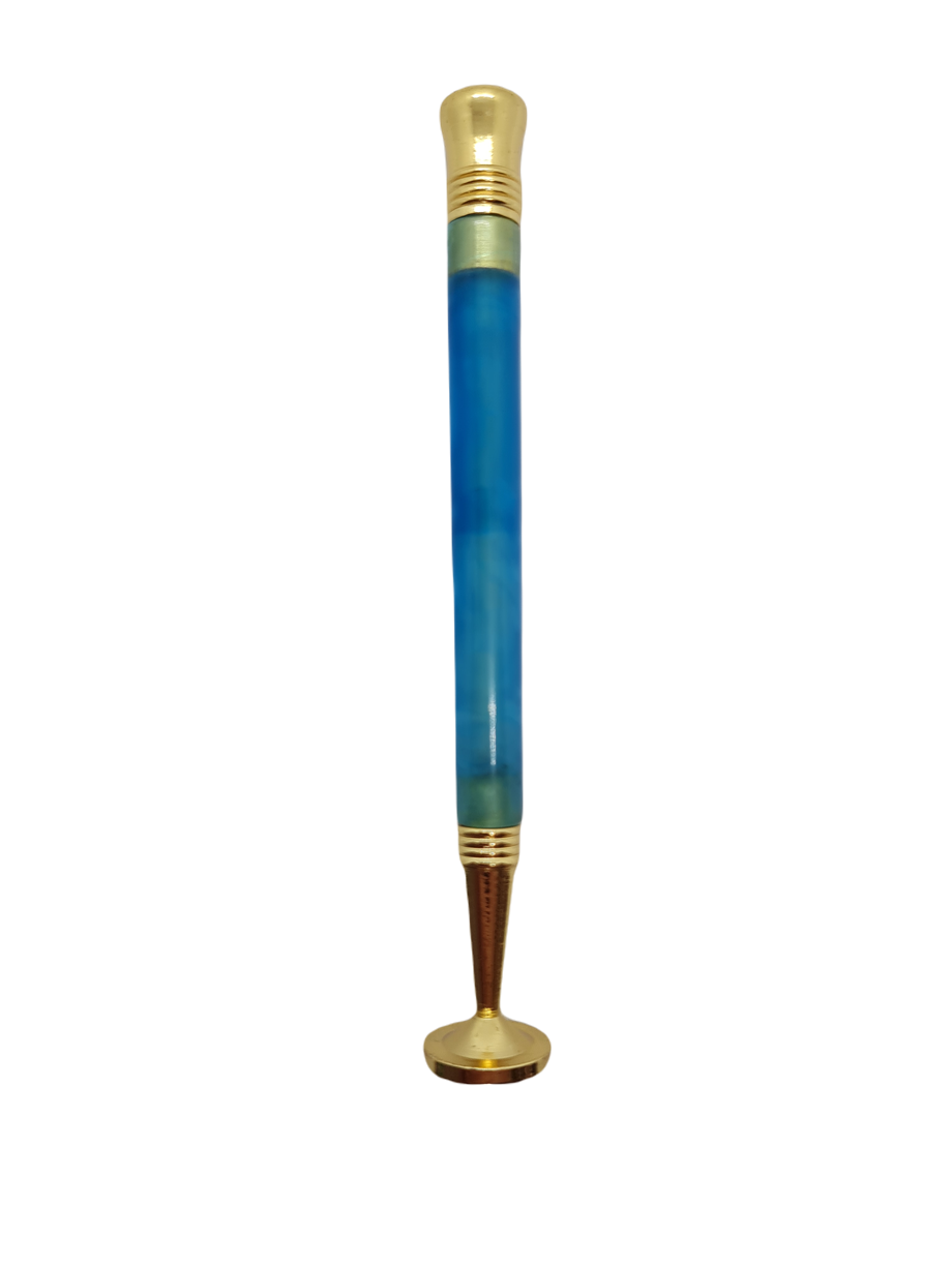 Pipo Tamper Slim (Sıkıştırıcı ve Temizleyici) Mavi/Gold