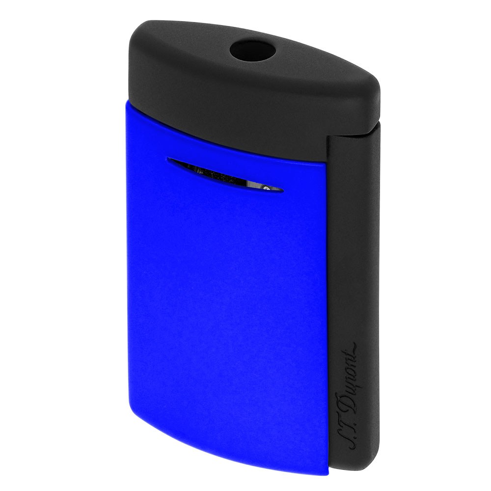 S.T. Dupont Fluo Minijet Chrome Neon Blue Çakmak 10871