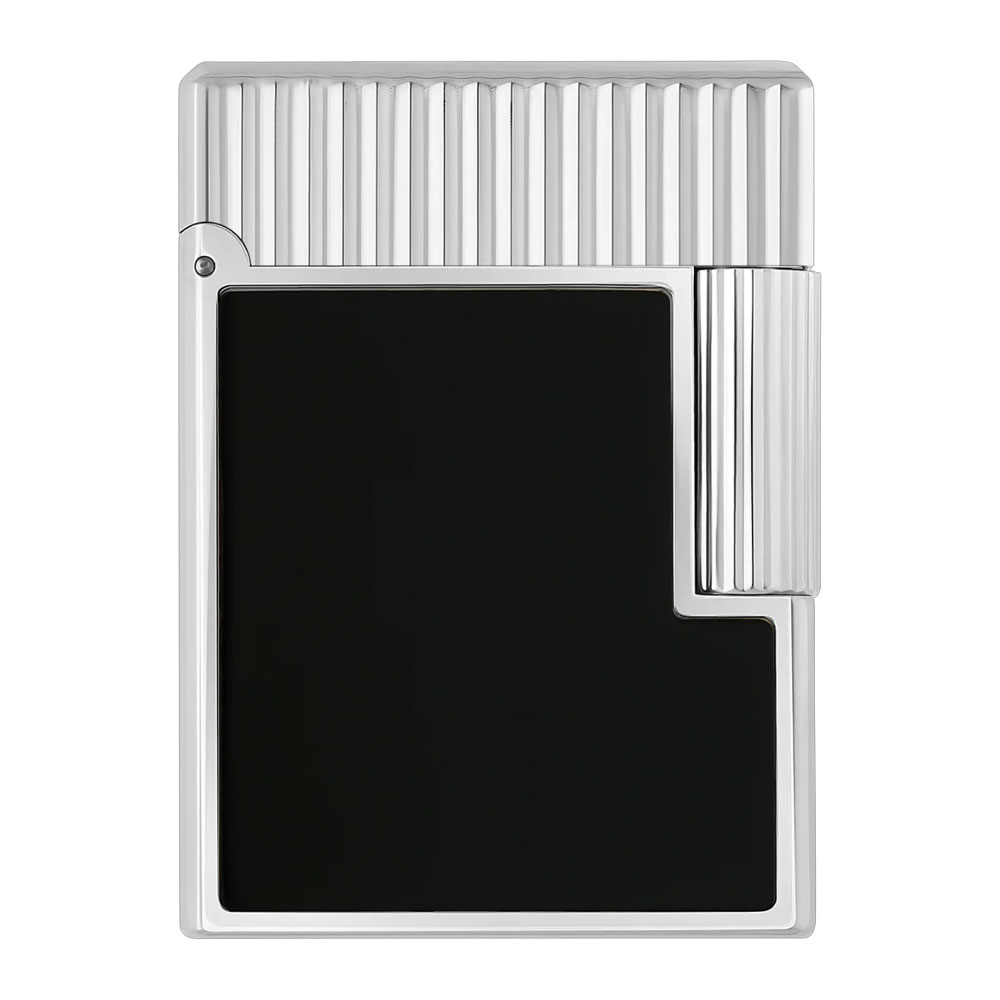 S.T. Dupont Ligne 1 Çakmak Black Silver 14121