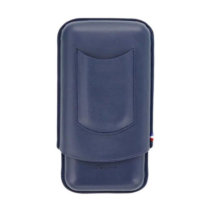 S.T. Dupont Atelier Üçlü Puro Kılıfı Lacivert 183122