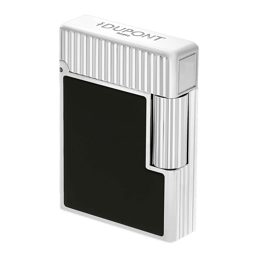 S.T. Dupont Ligne 1 Çakmak Black Silver 14121