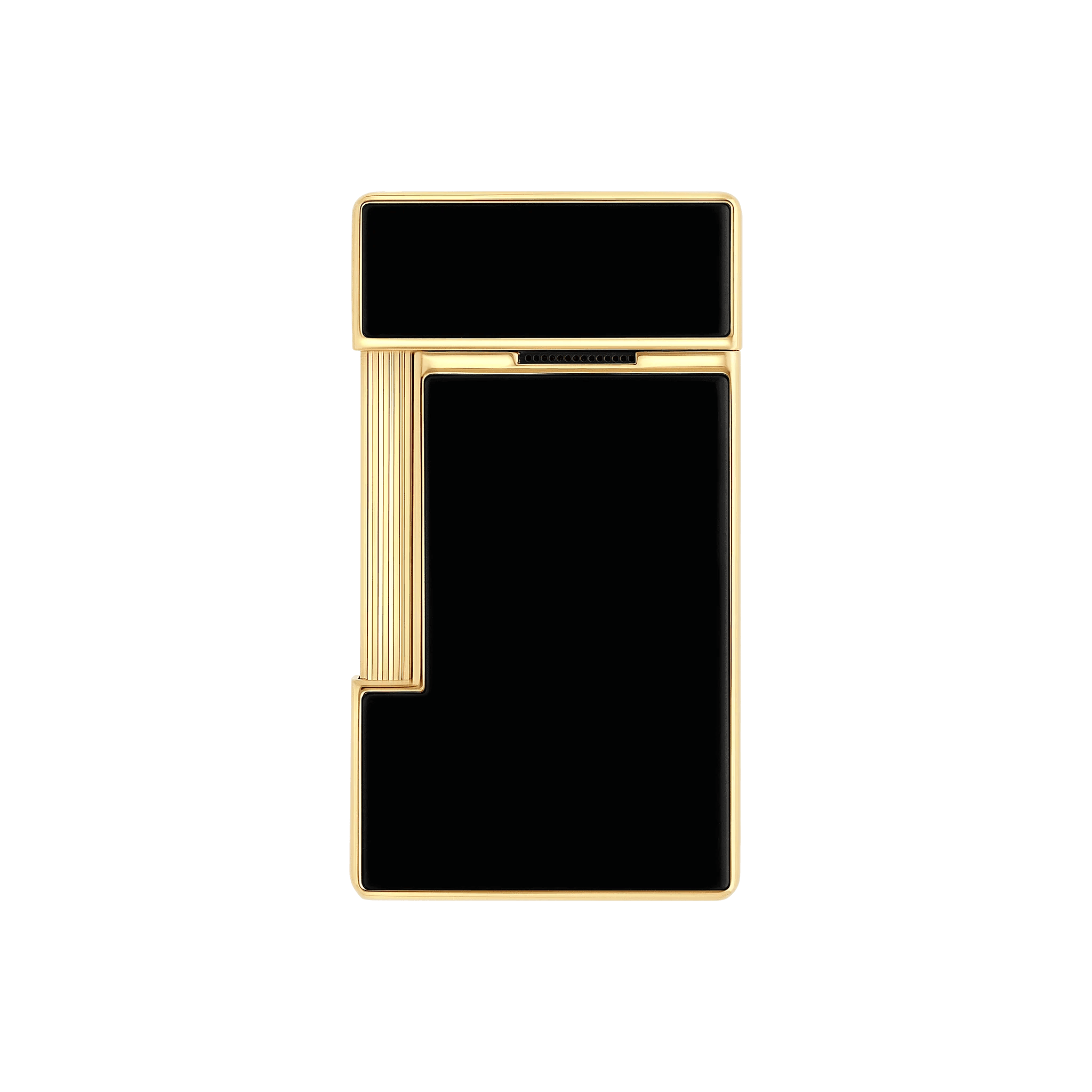 S.T. Dupont Lacquered Slimmy Black Çakmak 28222