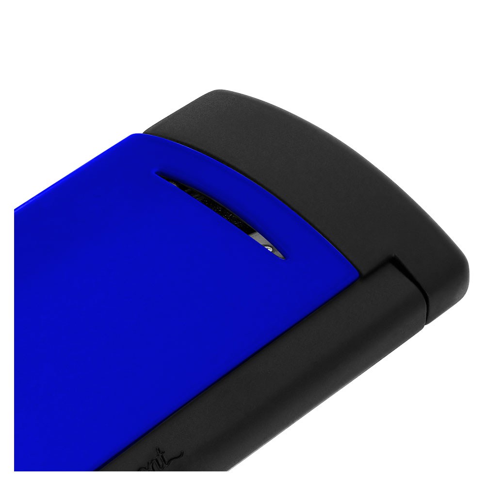 S.T. Dupont Fluo Minijet Chrome Neon Blue Çakmak 10871