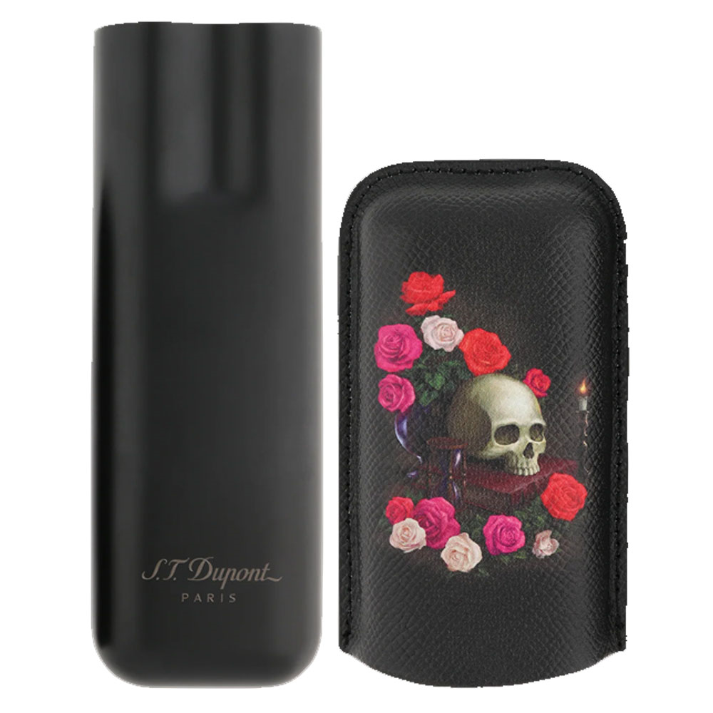 S.T. Dupont Memento Mori Black Puro Kılıfı 183494