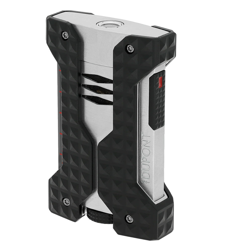 S.T. Dupont Defi Windproof Jet Black/Chrome Çakmak 21324