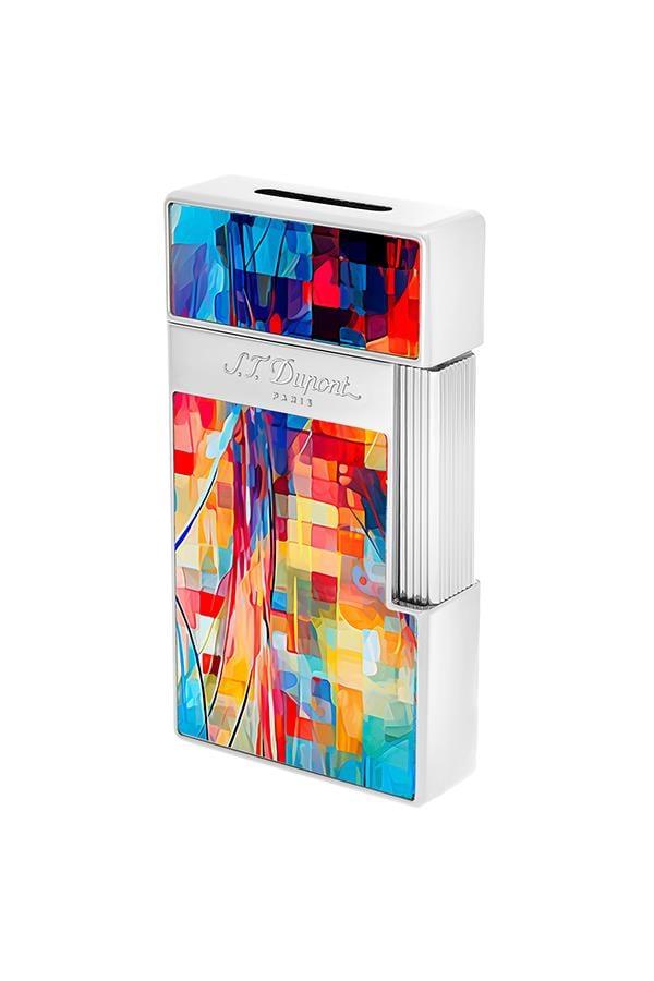 S.T. Dupont Biggy Lacquered Graff'ty Çok Renkli Puro Çakmağı 25024