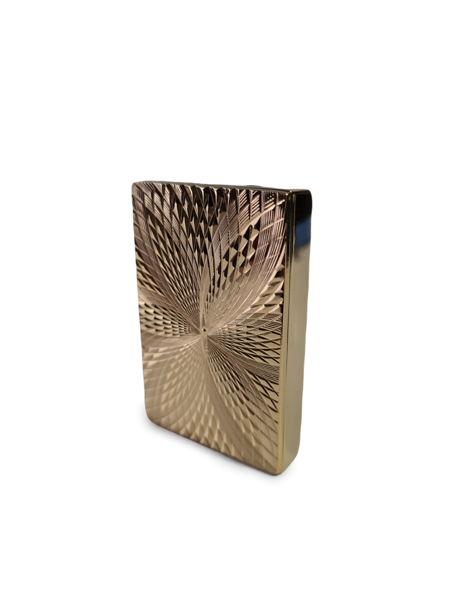 Slim Elektrikli Şarjlı Çakmak Gold