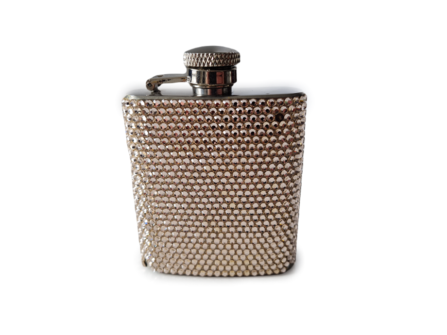 Swarovski Taşlı Kaplı Matara Gold Brown(Outlet)