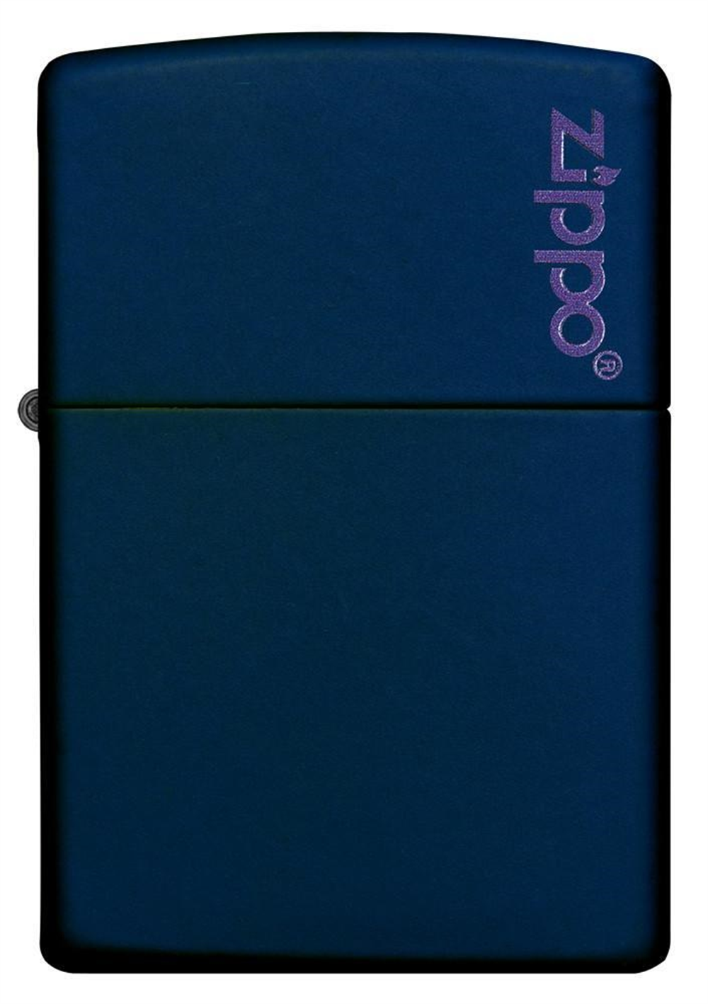 Zippo Navy Blue Matte Logo Çakmak